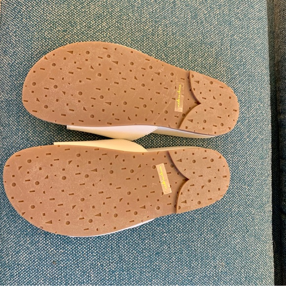 New, unworn May Flats by Charlotte Stone - Discontinued! White ivory cream latte - Picture 8 of 10